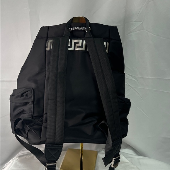Versace Black Drawstring Backpack - Picture 3 of 10